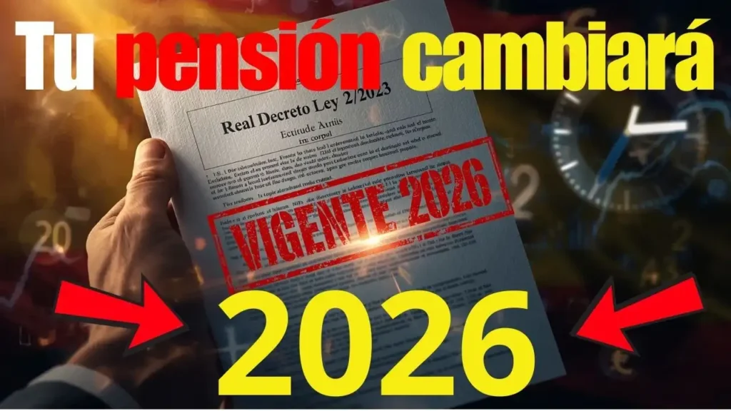 Cambios en el Sistema de Pensiones para 2026: Lo que Necesitas Saber