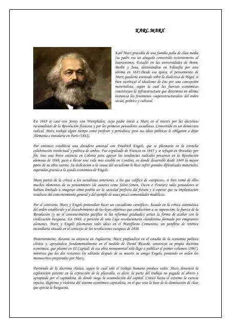 Karl Marx: Un Análisis de su Vida y su Impacto en la Sociedad Moderna
