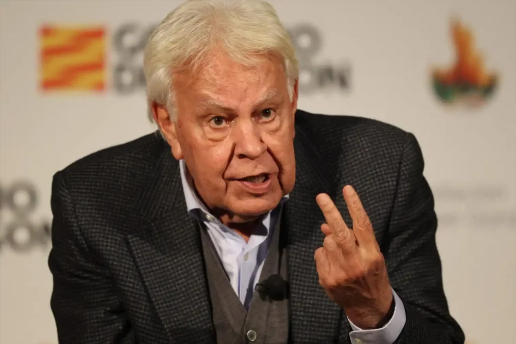 Reflexiones de Felipe González sobre el PSOE y la política actual en España